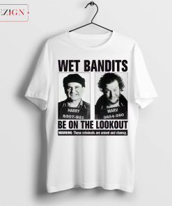 Wet Bandits Mugshot Shirt, Funny Christmas Movie Tee, Armed and Clumsy Criminals, Home Alone Themed, Festive T shirt