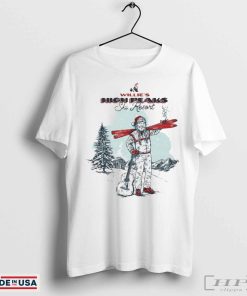 Willie nelson willie’s high peaks skI resort winter T-shirts