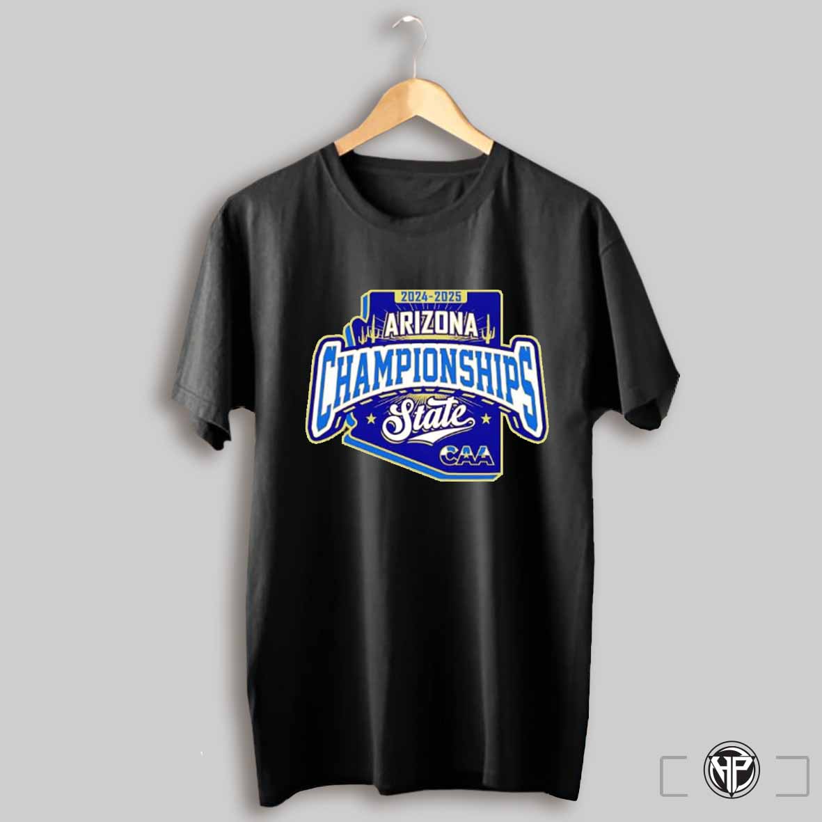 2024 2025 Caa Arizona State Championships Lapel Logo Shirt Trending