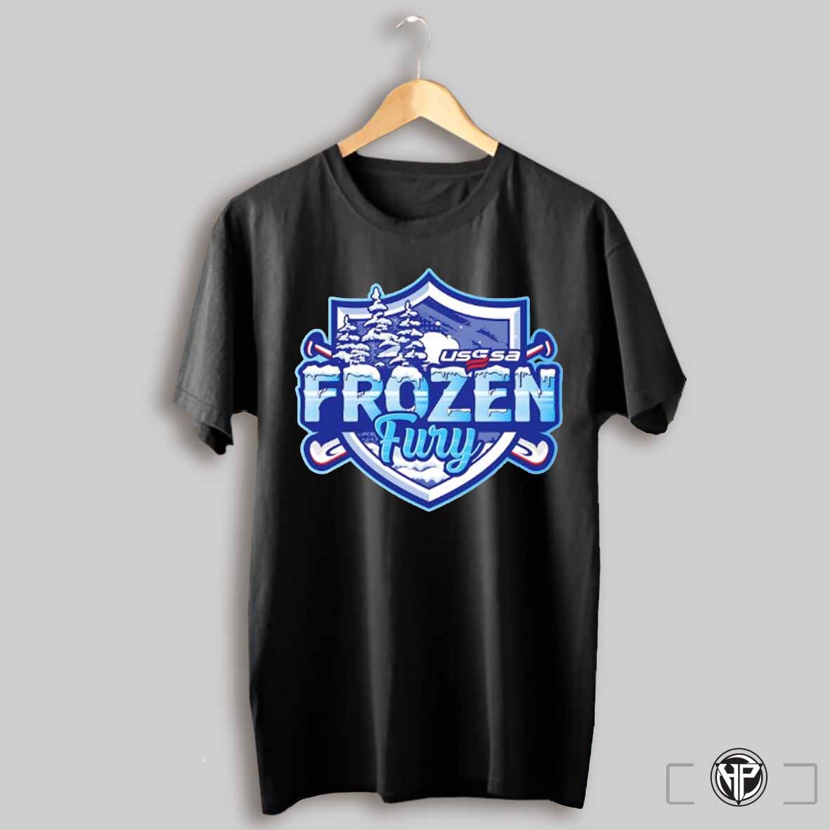 2025 Usssa Frozen Fury I E Logo Shirt Trending