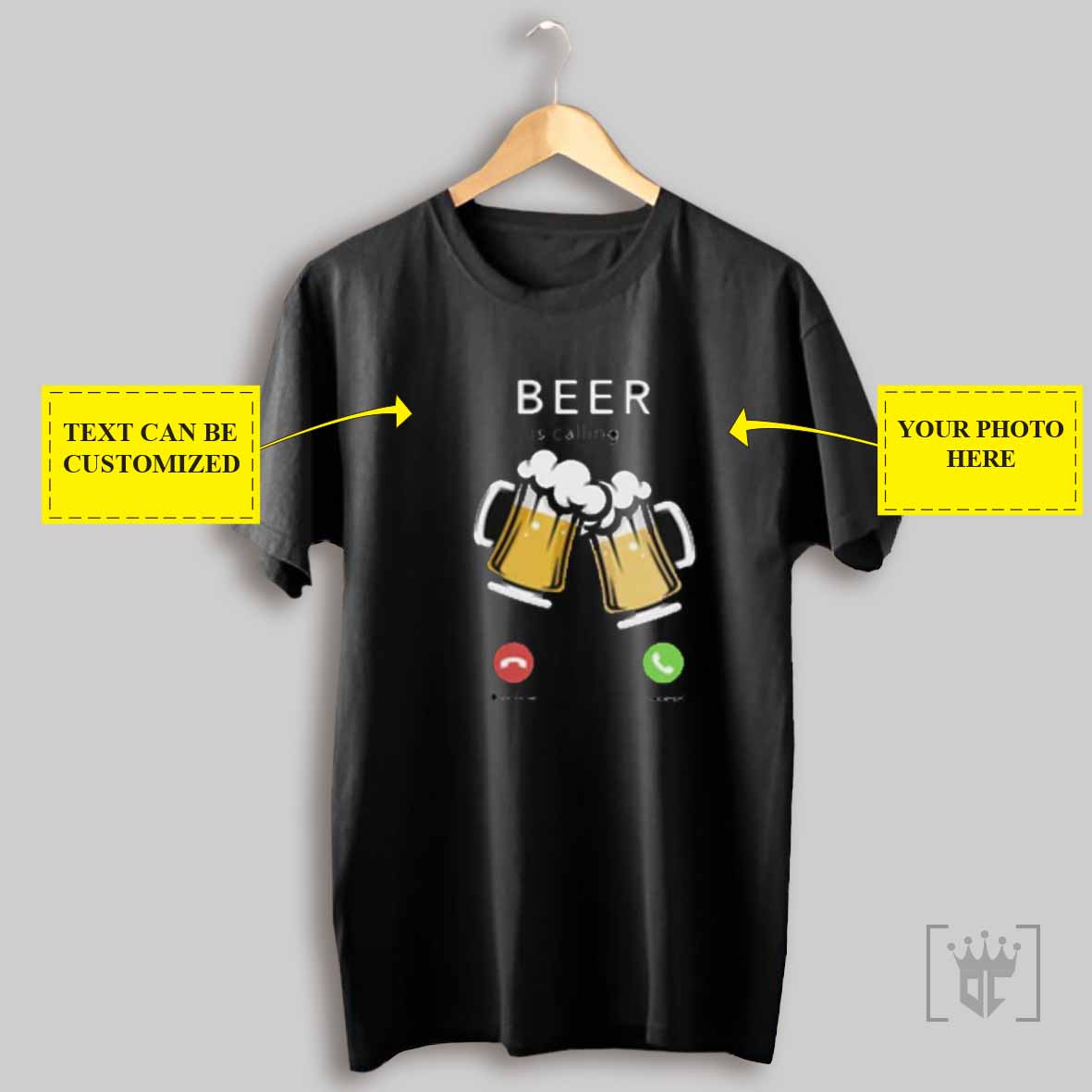 Custom Beer Is Calling Design T Shirt