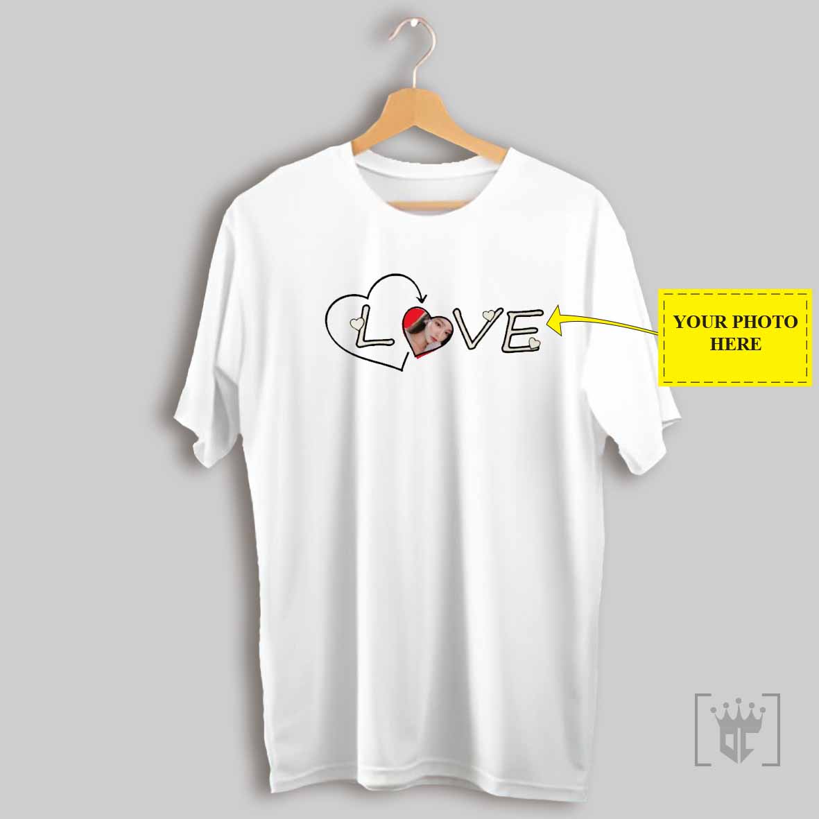 Personalized Valentines Photo T Shirt