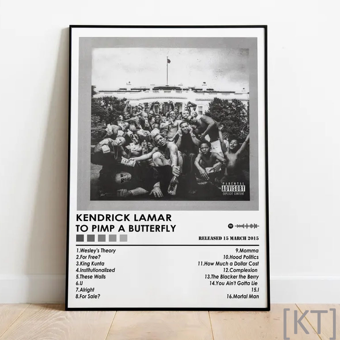 To Pimp A Butterfly Kendrick Lamar Album Cover Poster Music Wall Art