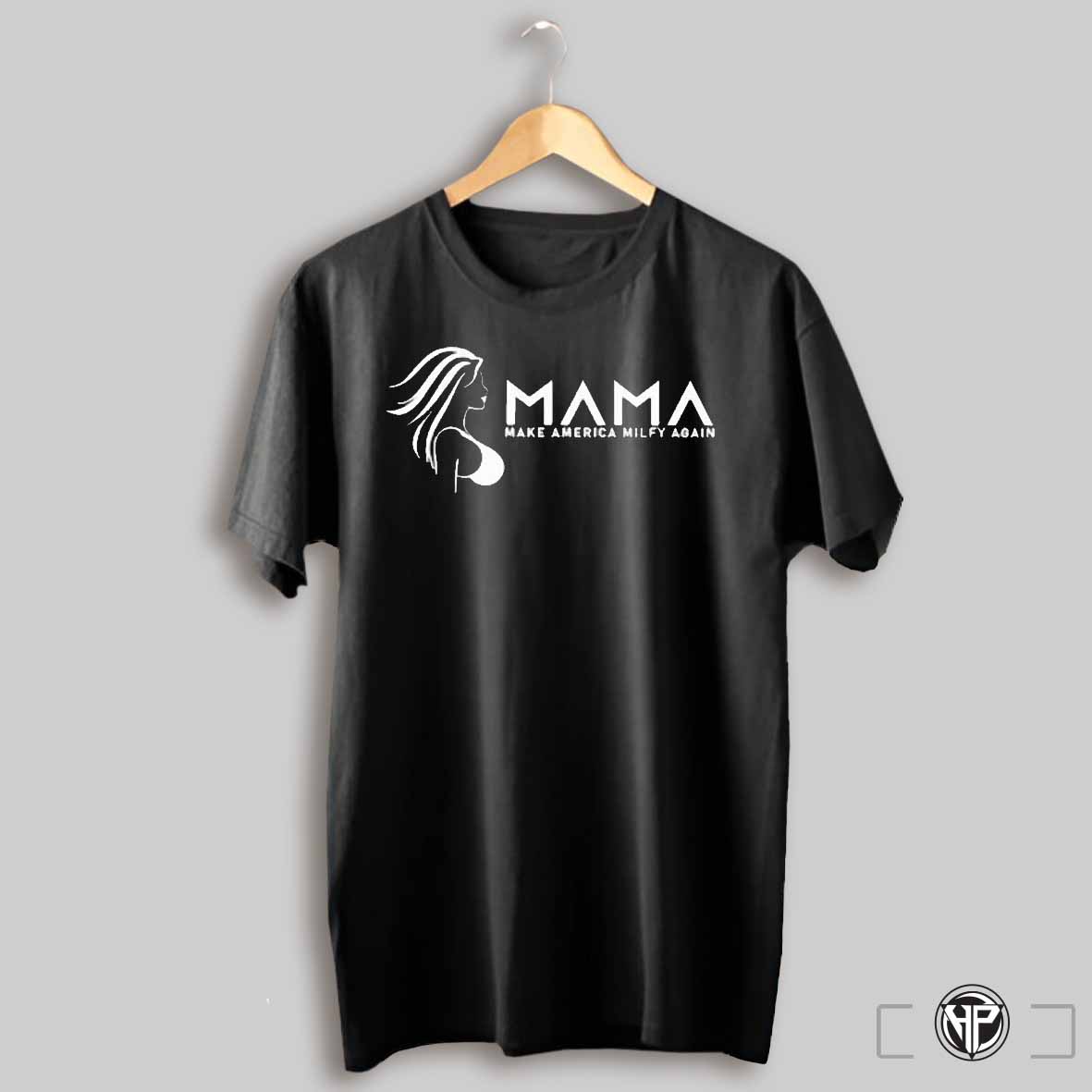 Trending Kristinspecialk Wearing Mama Make America Milfy Again T Shirt Sweatshirt