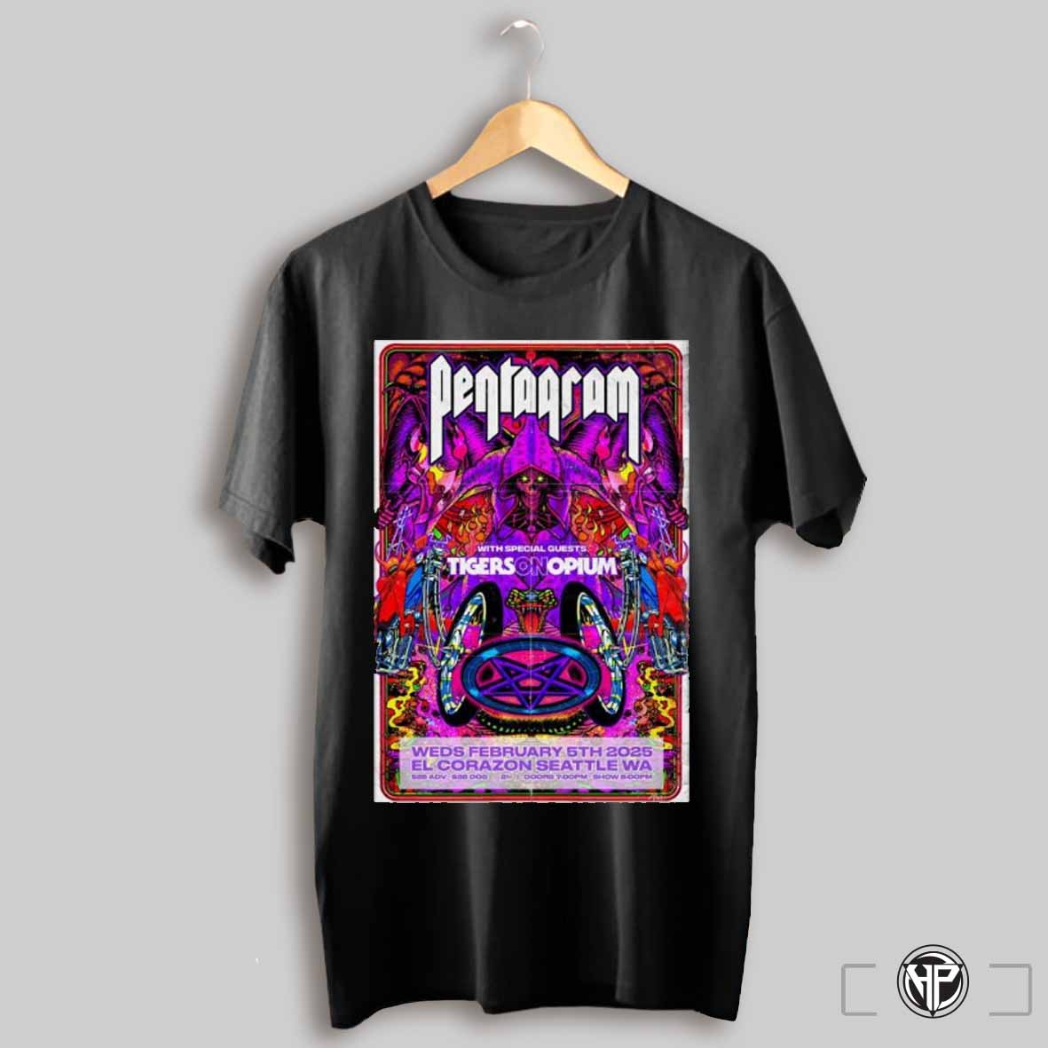 Trending Pentagram Event El Corazon Seattle Wa 02 05 2025 Shirt Sweatshirt