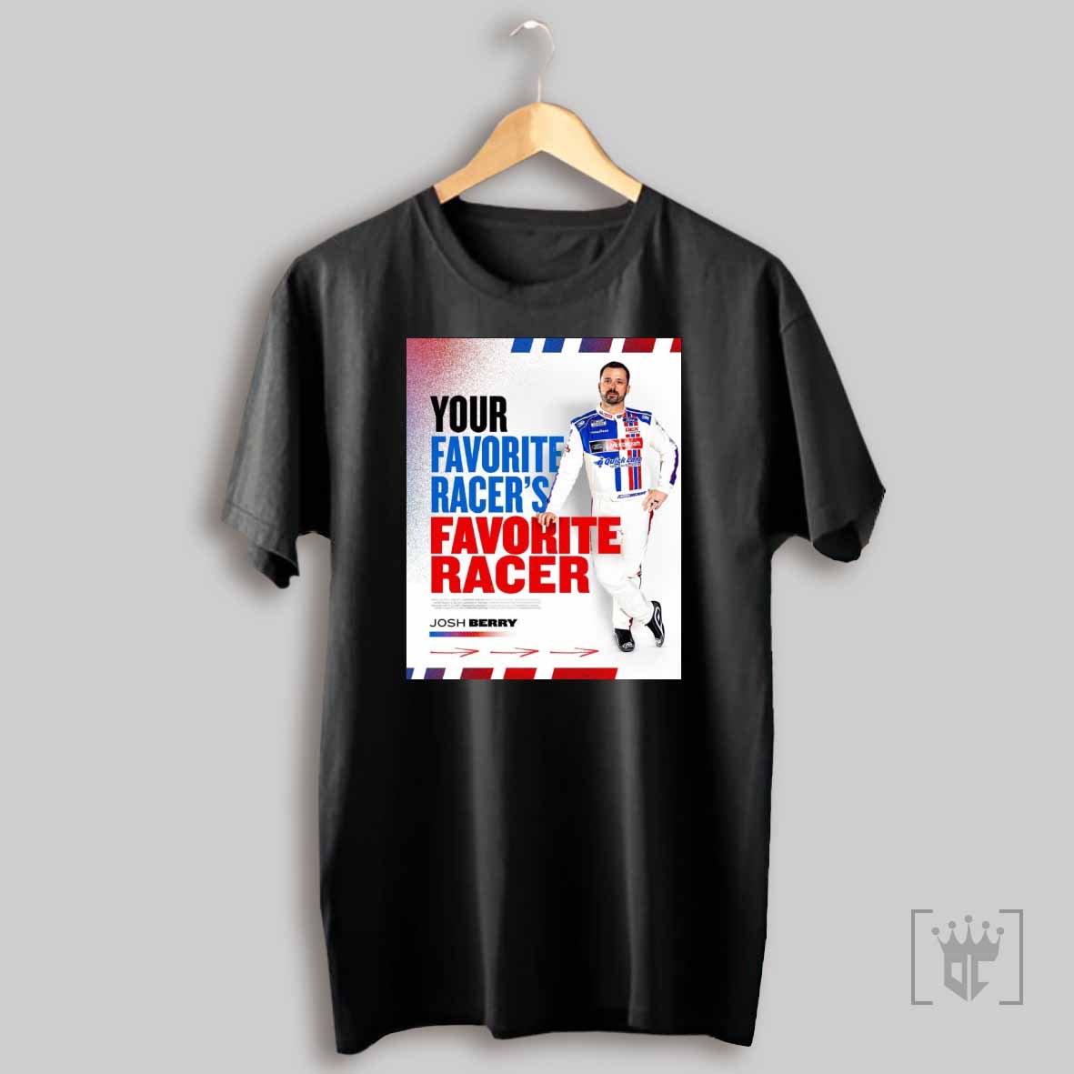 Josh Berry Your Favorite Racers Favorite Racer Nascar Cup Series 2025 Poster T Shirt