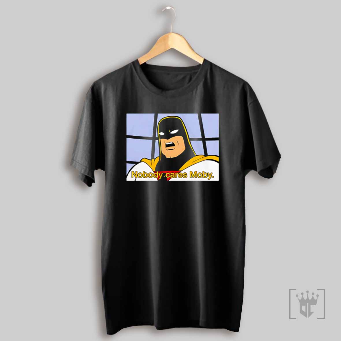 Space Ghost Nobody Cares Moby T Shirt