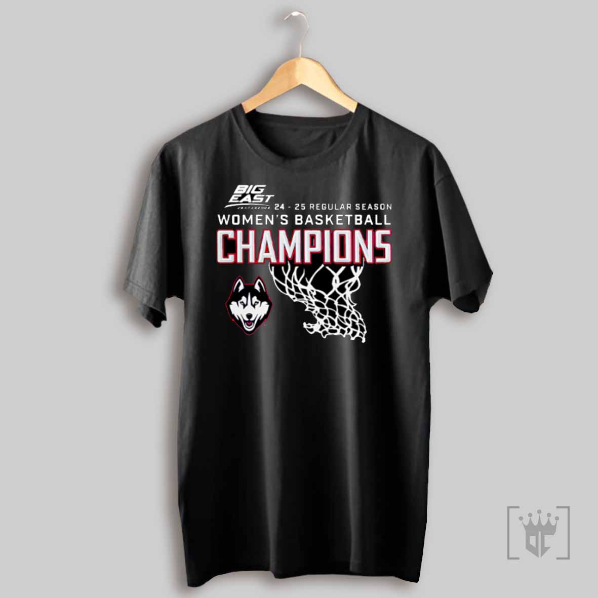 Uconn Womens Basketball 2024 25 Big East Tournament Champions T Shirt