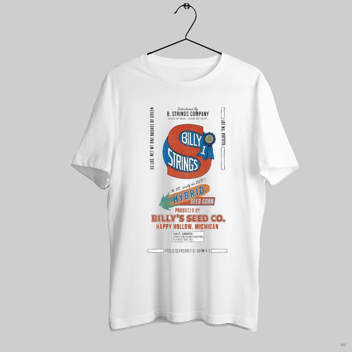 Billy Strings Seed Co Happy Hollow Michigan Fall Tour 2025 T Shirts