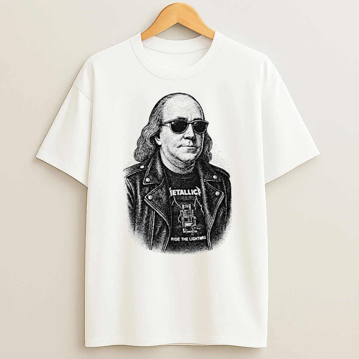 Ben Franklin Rebel Patriot Tshirt Hoodie