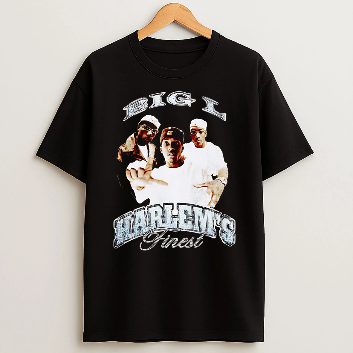 Big L Harlems Finest Tshirt Hoodie