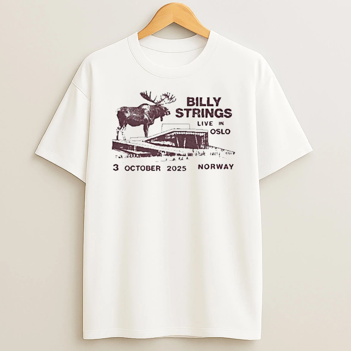 Billy Strings Oslo Norway Tshirt Hoodie
