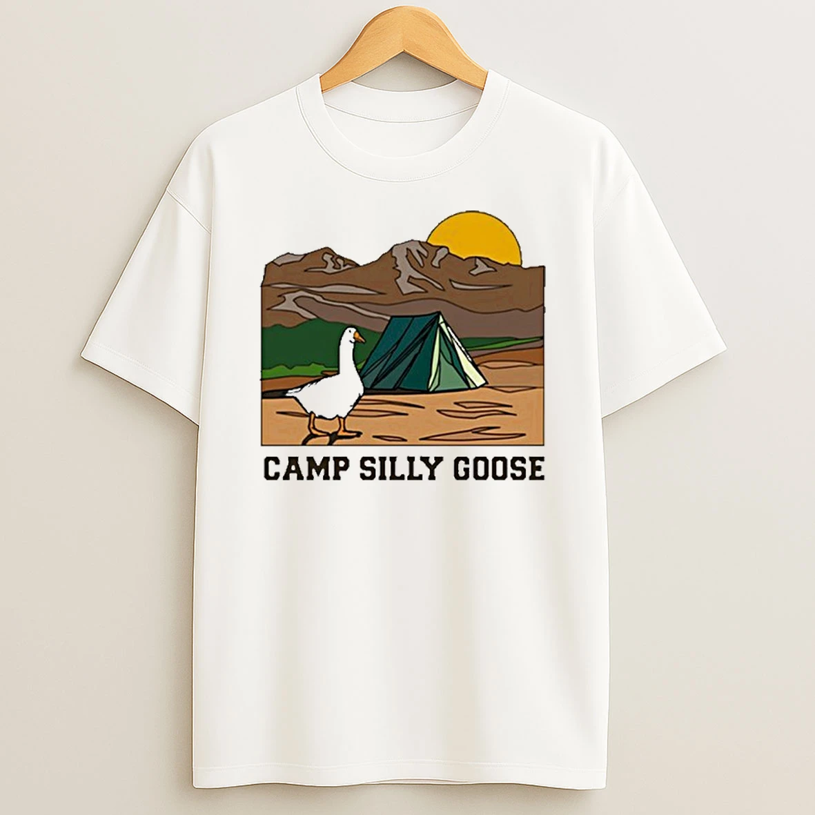 Camp Silly Goose New Tshirt Hoodie