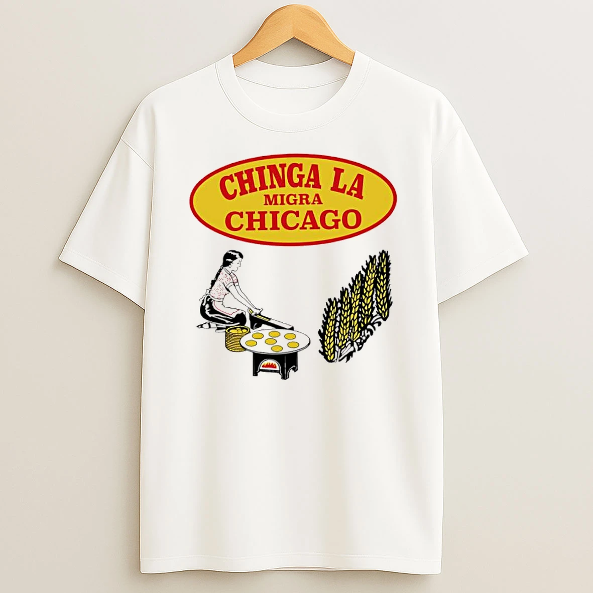 Chinga La Migra Chicago Tshirt Hoodie