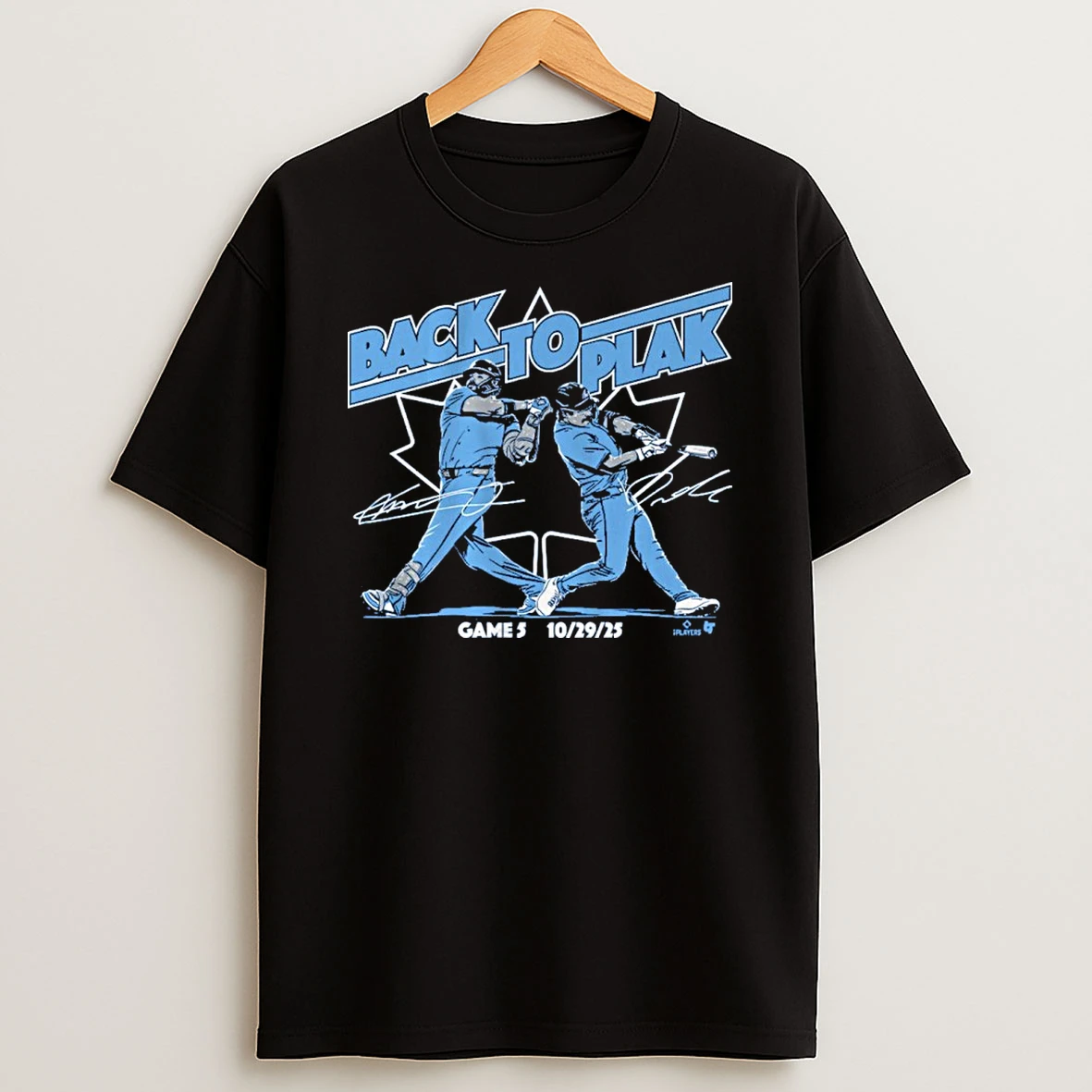 Davis Schneider Vladimir Guerrero Jr Back To Plak Tshirt Hoodie