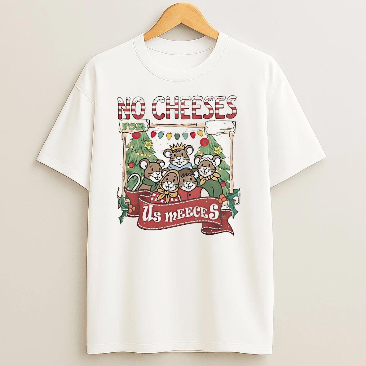 Disney Muppet Christmas Carol No Cheeses For Us Meeces Tshirt Hoodie