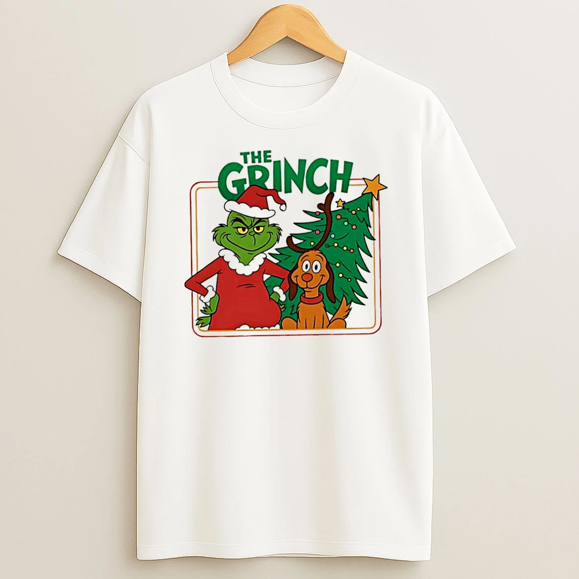 Dr Seuss The Grinch Who Stole Christmas Max Dog Tshirt Hoodie