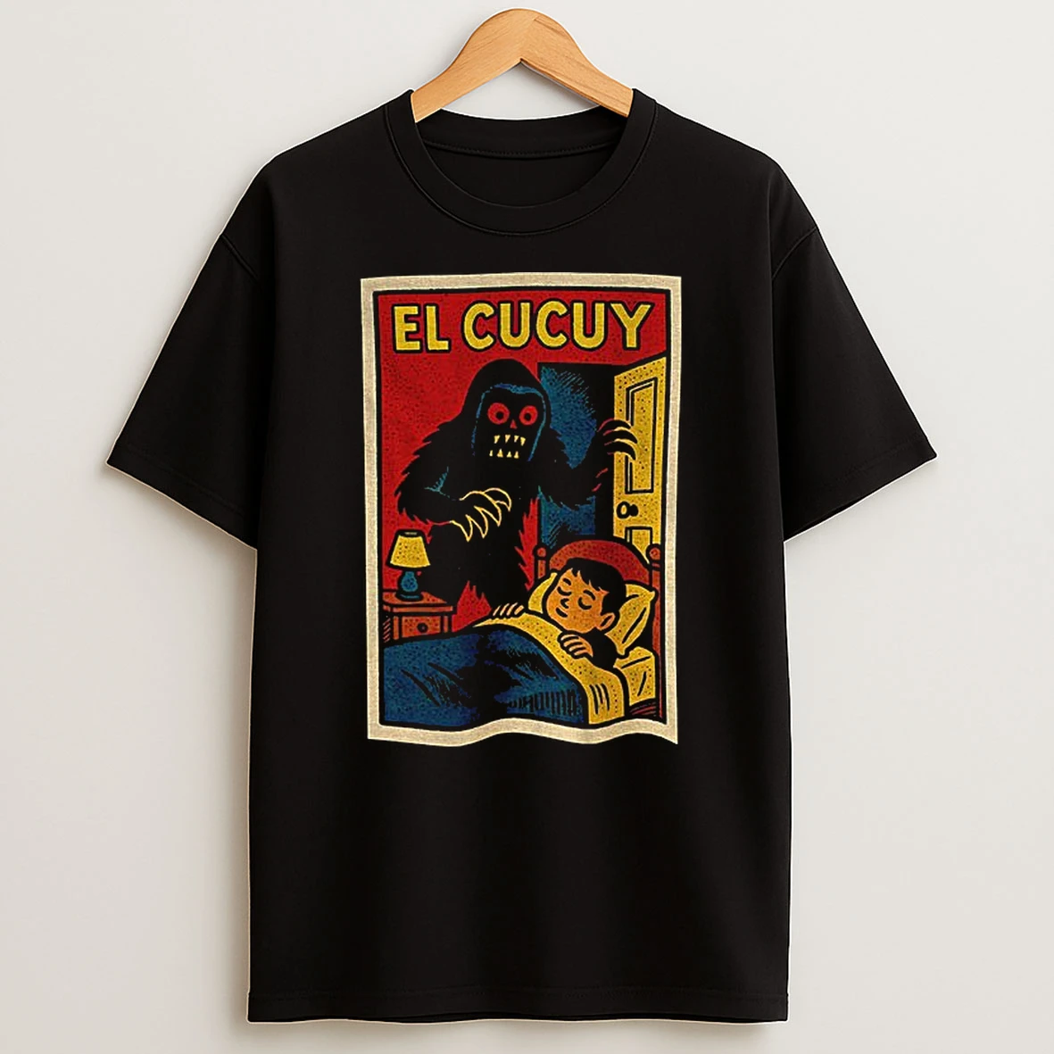 El Cucuy Latin Folklore Boogeyman Retro Comic Tshirt Hoodie
