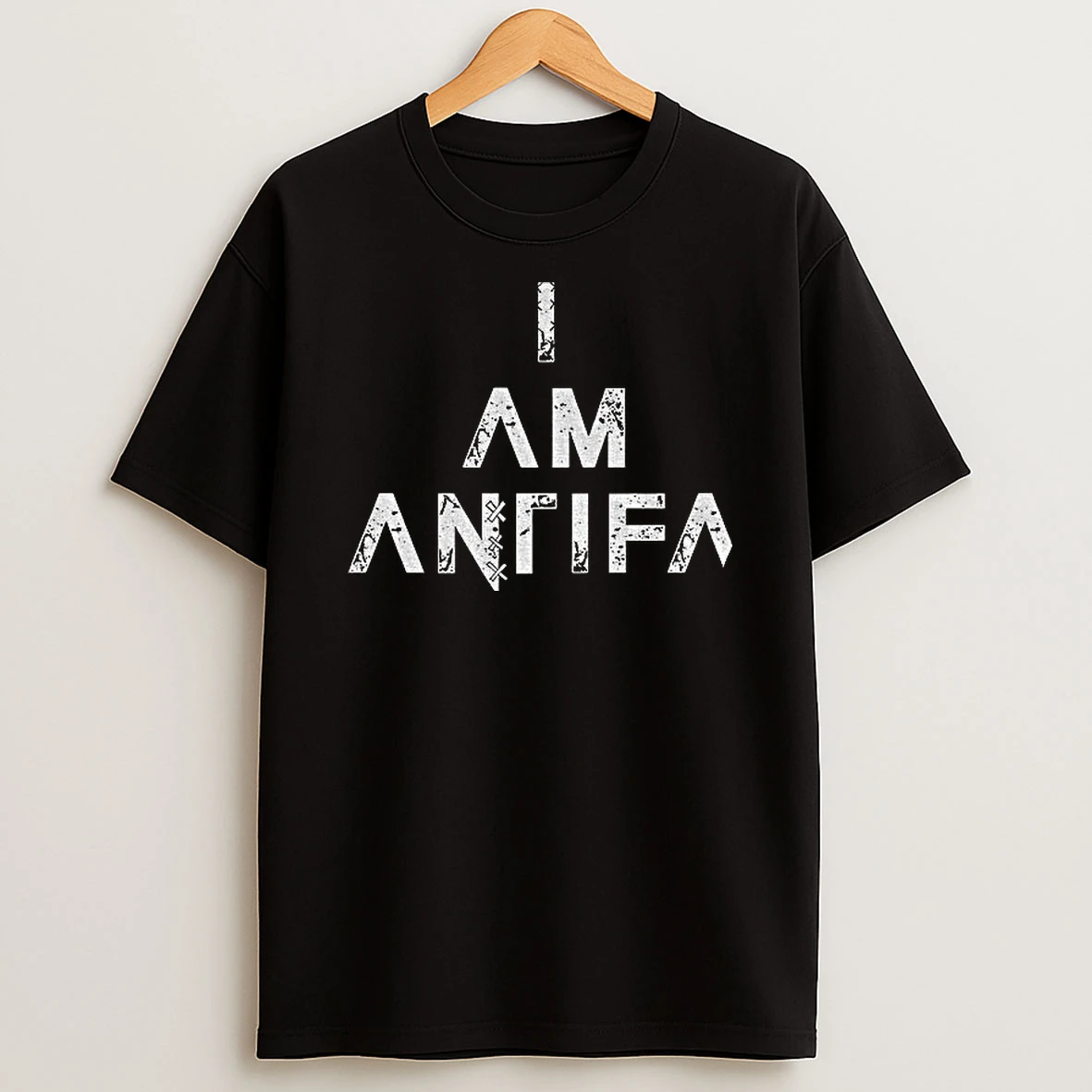 I Am Antifa Bold Protest Tshirt Hoodie