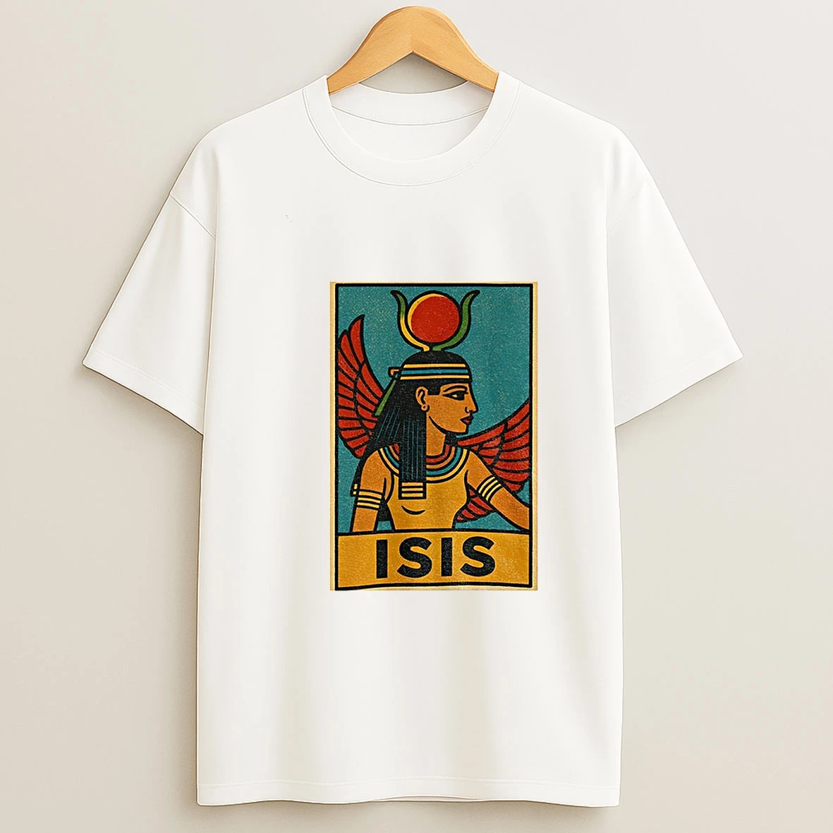 Isis Comic Style Egyptian Goddess Gift For Mythology Fans Divine Feminine Seekers Tshirt Hoodie