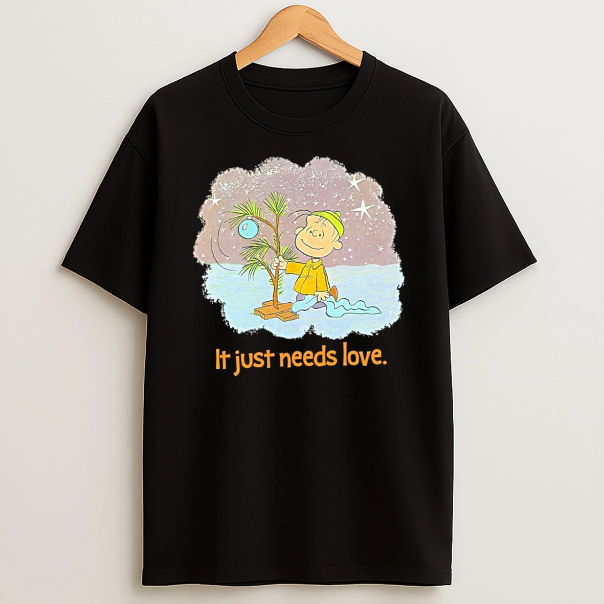 It Just Needs Love Peanuts Tshirt Hoodie