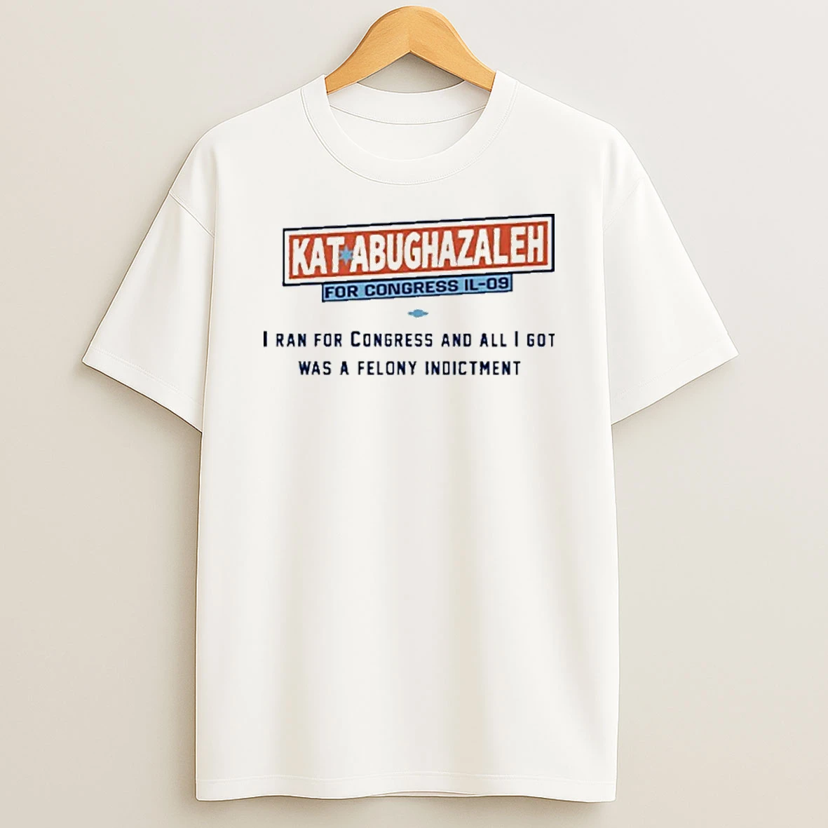 Kat Abughazaleh For Congress Il 09 Tshirt Hoodie