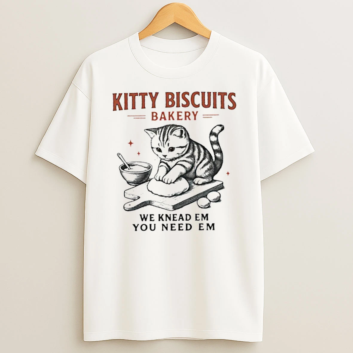 Kitty Biscuit Bakery Cat Tshirt Hoodie