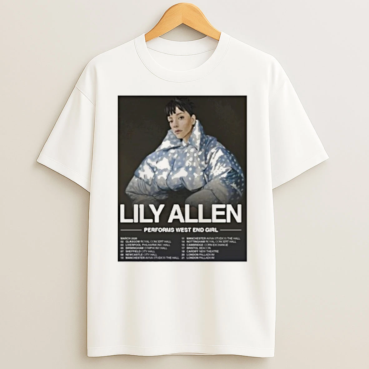 Lily Allen West End Girl Tour 2026 Tshirt Hoodie