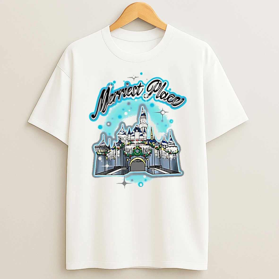Merriest Place Merry Christmas Tshirt Hoodie
