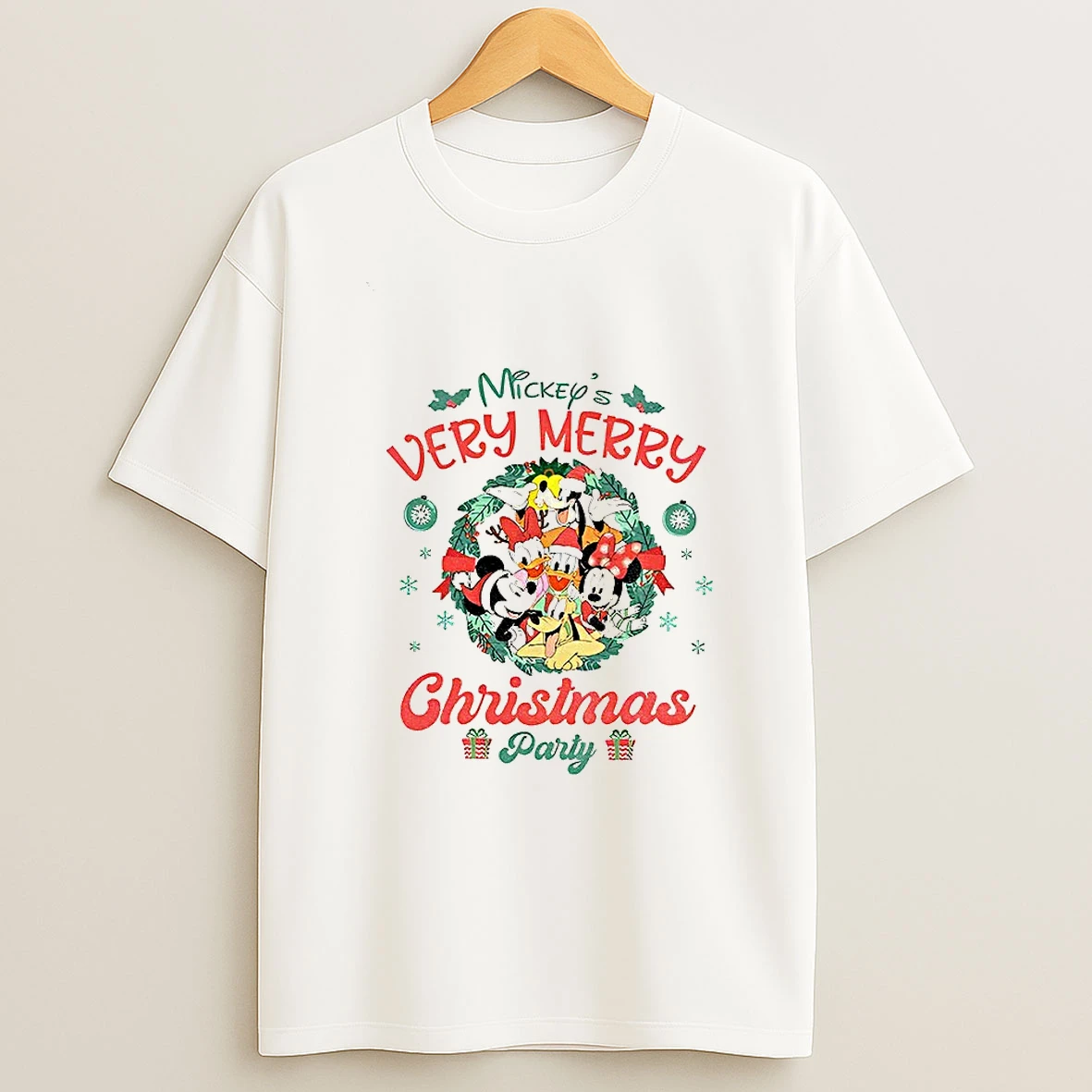 Mickeys Very Merry Christmas Party Tshirt Hoodie