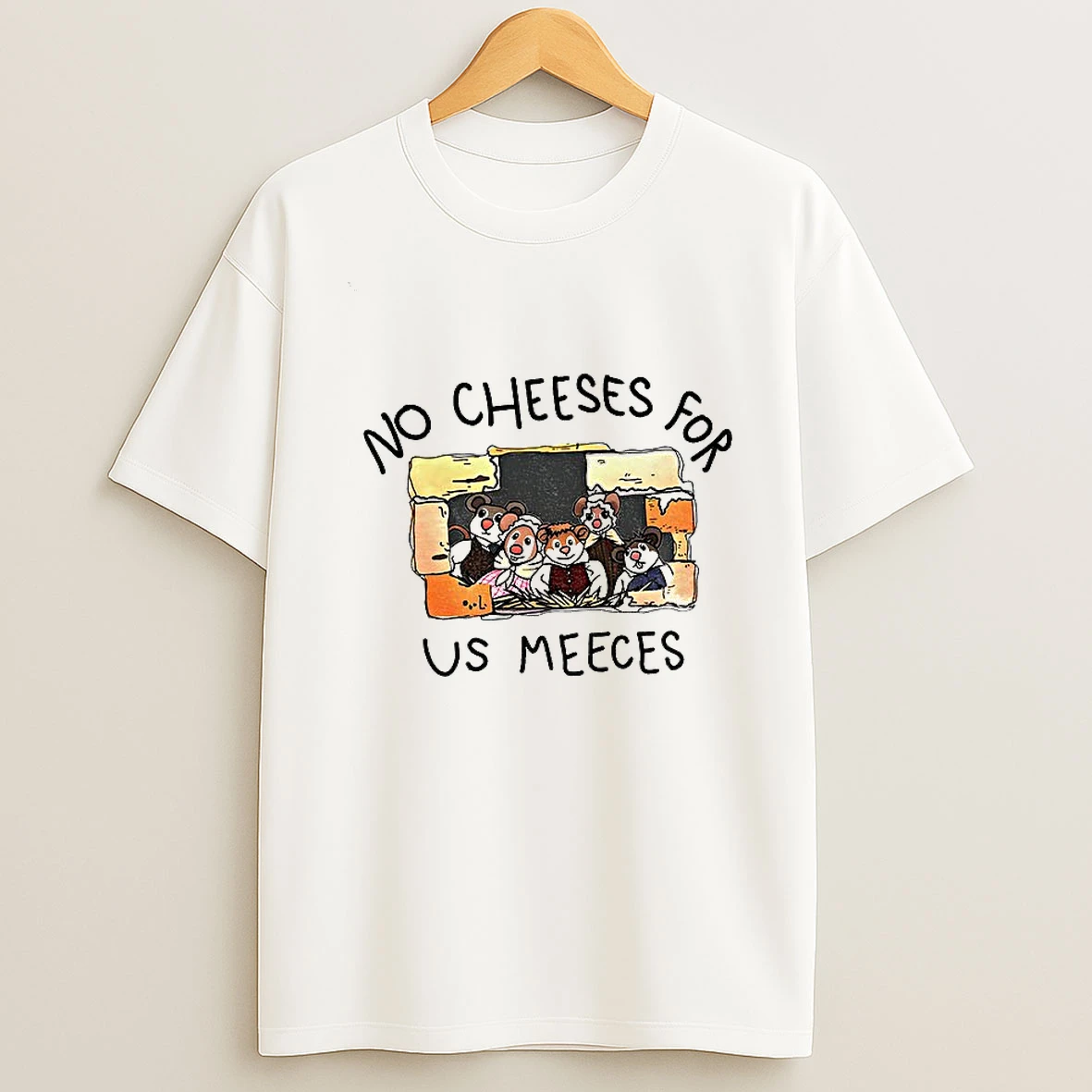 Muppet Mice Family No Cheeses For Us Meeces Tshirt Hoodie