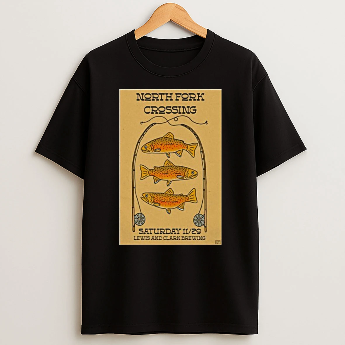 North Fork Crossing Fall Tour 2025 Lewis And Clark Taproom Tshirt Hoodie