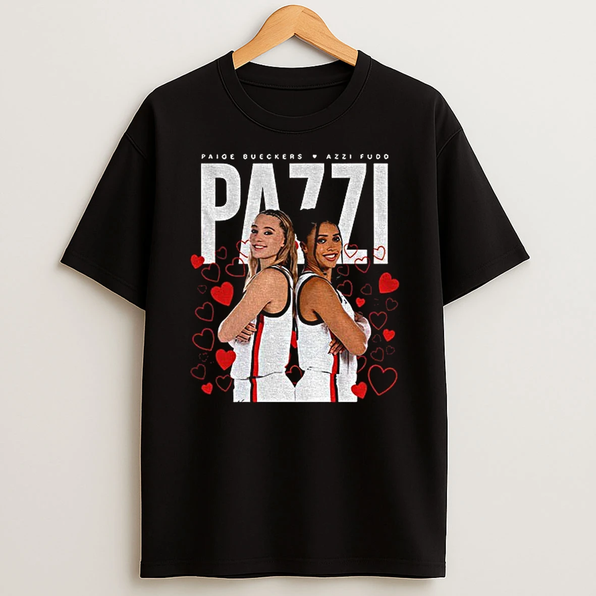 Pazzi Paige Bueckers X Azzi Fudd Wnba Tshirt Hoodie