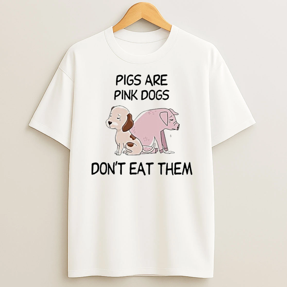 Pigs Are Pink Dogs Dont Eat Them Tshirt Hoodie