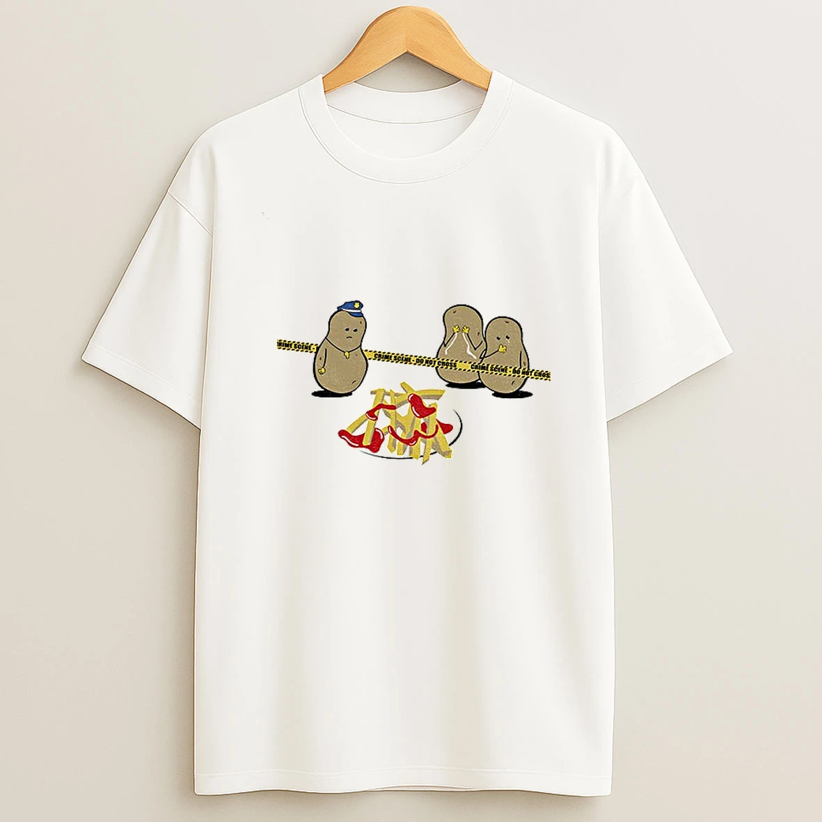 Potato Murder Potato Vs Potato Fries Tshirt Hoodie