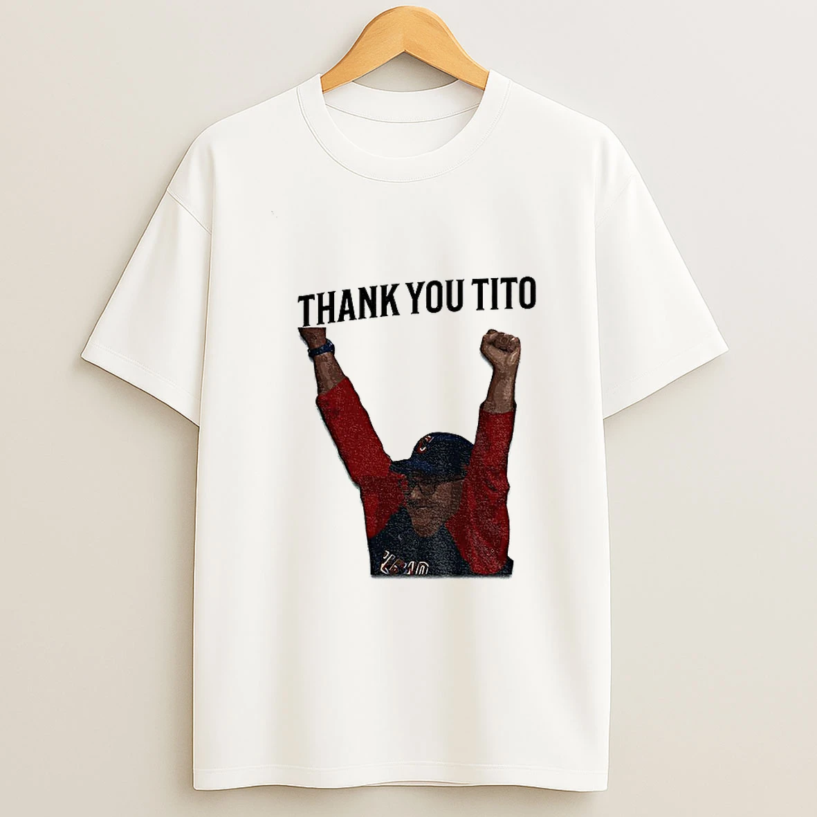 Terry Francona Cleveland Guardians Mlb Baseball Thank You Tito Tshirt Hoodie