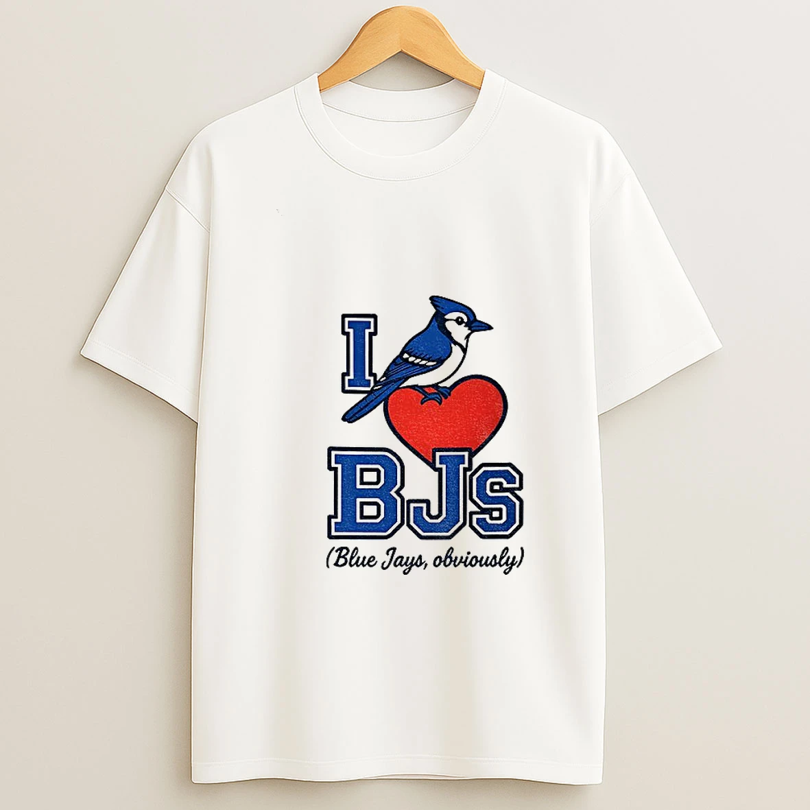 Toronto Blue Jays Mlb I Love Bjs Blue Jays Obviously Game Day Tshirt Hoodie
