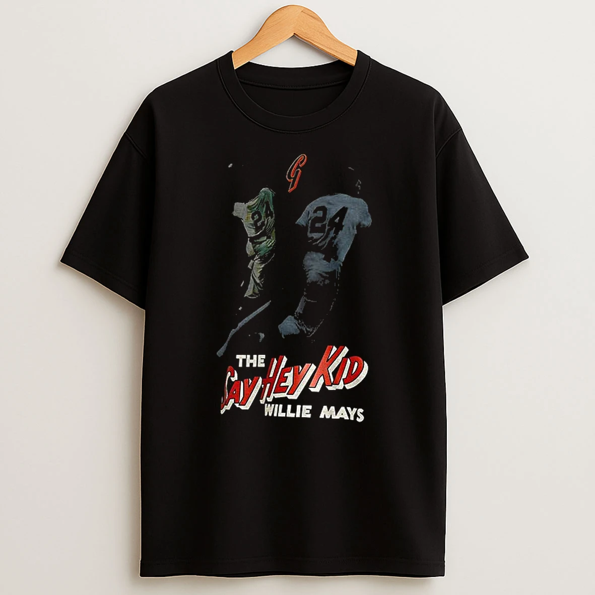 Willie Mays San Francisco Giants Mitchell Ness Legends The Say Hey Kid Mlb Baseball Tshirt Hoodie