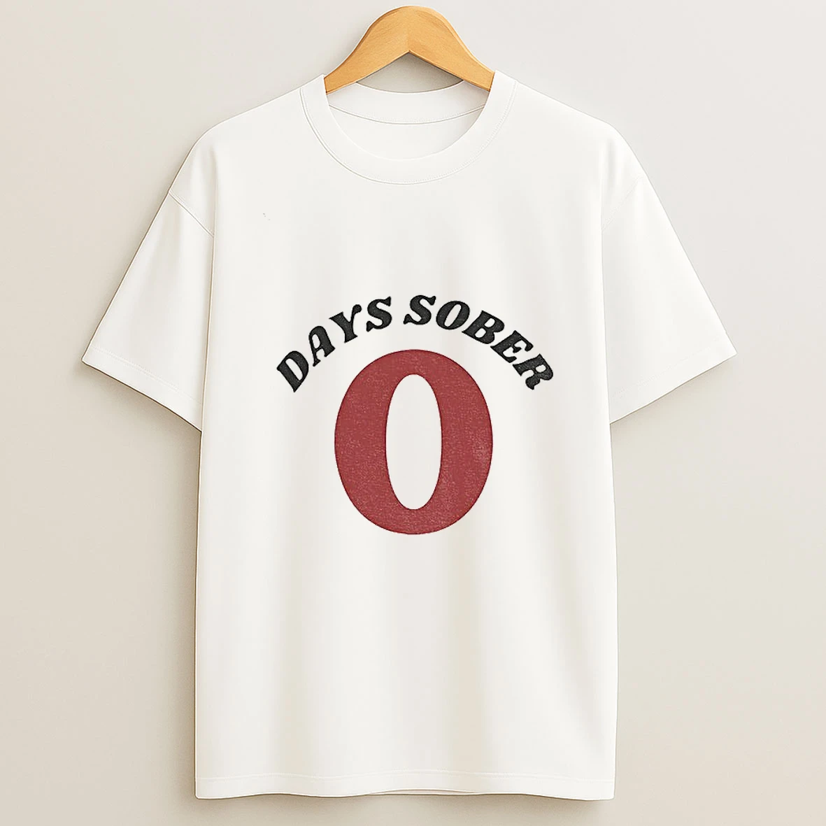 0 Days Sober Logo Tshirt Hoodie