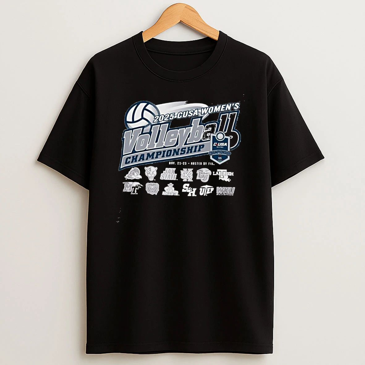 2025 Conference Usa Womens Volleyball Championship Tshirt Hoodie