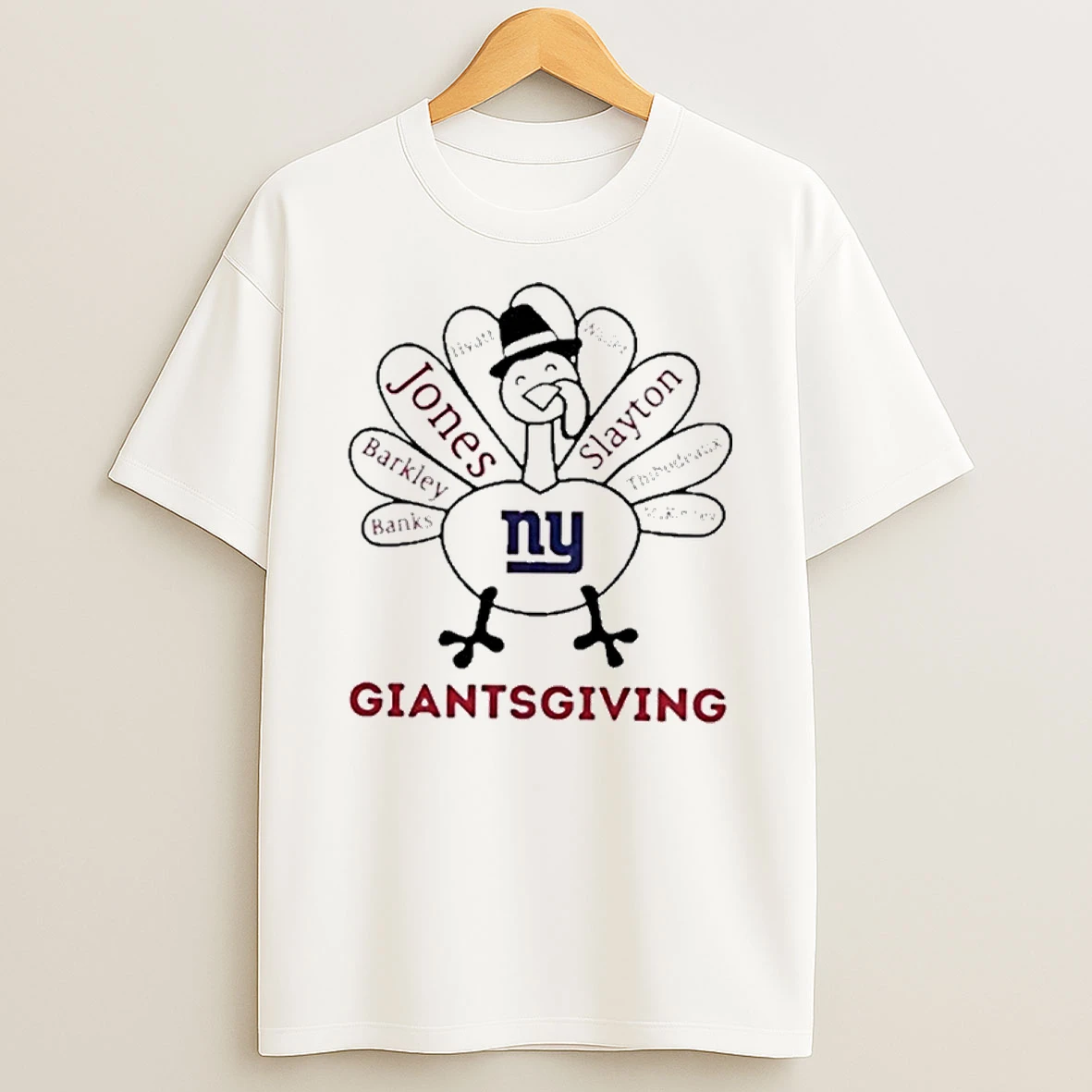 2025 Giantsgiving New York Giants X Thanksgiving Tshirt Hoodie