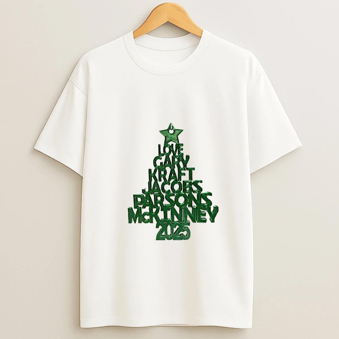 2025 Green Bay Packers Christmas Tree Tshirt Hoodie