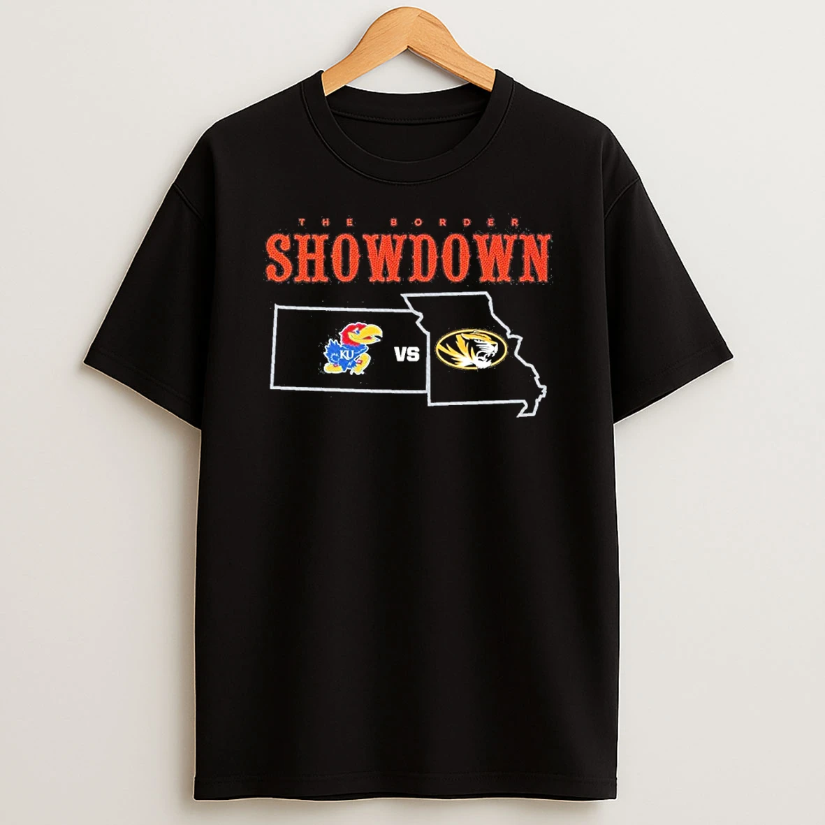 2025 Ku Vs Mizzou Basketball The Border Showdown Tshirt Hoodie