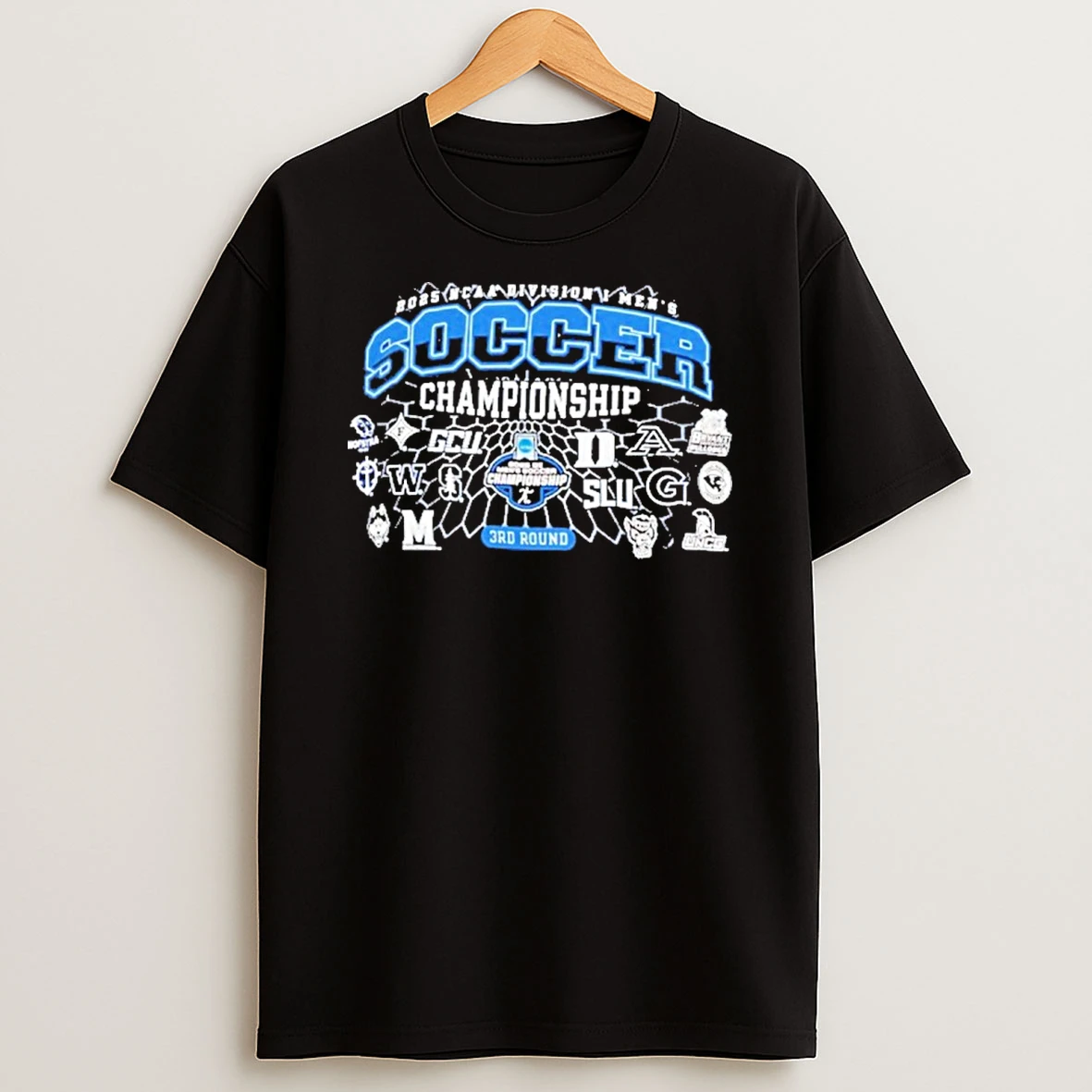 2025 Ncaa D1 Mens Soccer Championship Round 3 Teams Tshirt Hoodie