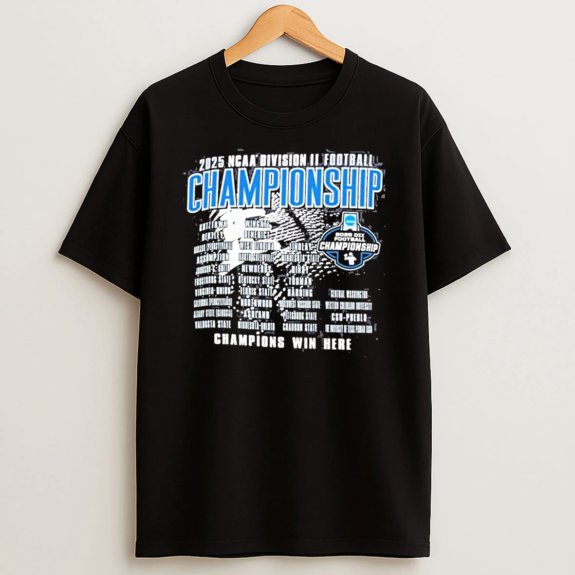 2025 Ncaa Dii Football Championship Tshirt Hoodie