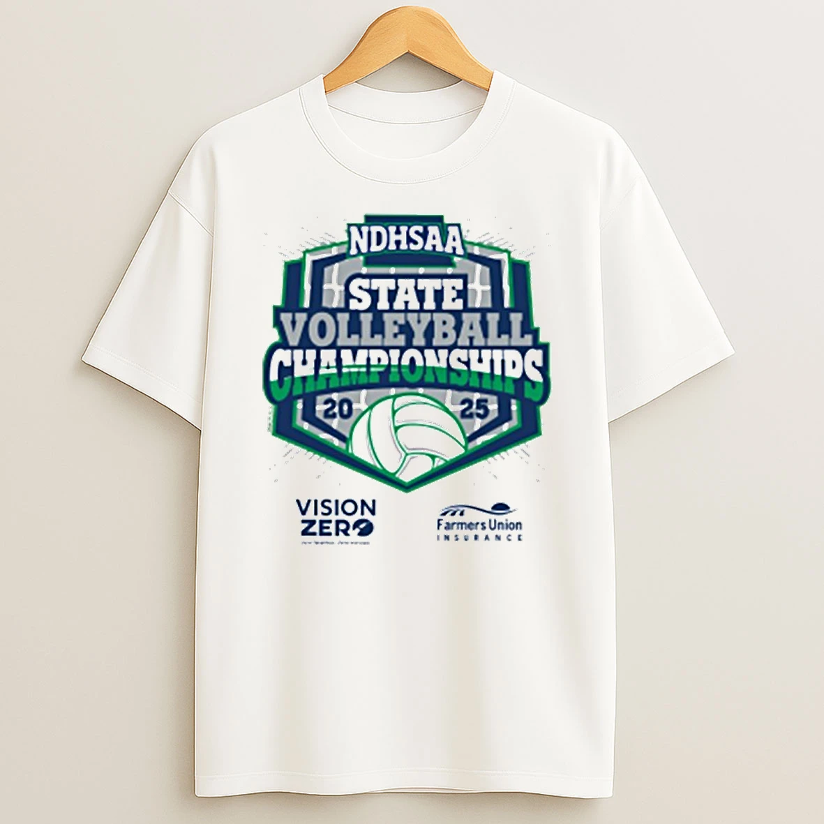 2025 Ndhsaa State Volleyball Championship Tshirt Hoodie