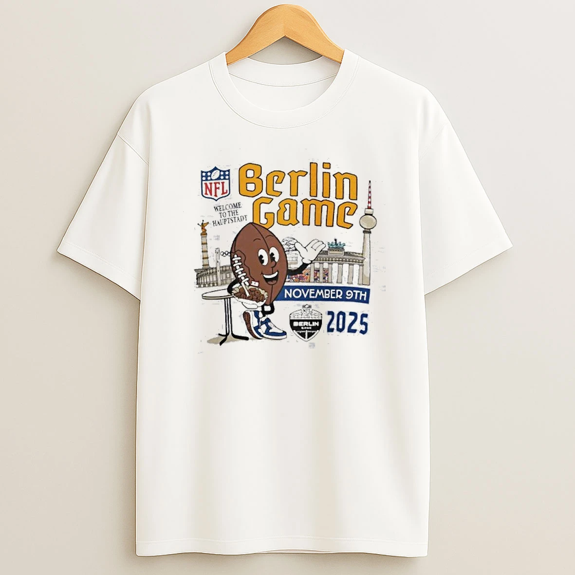 2025 Nfl Berlin Game Welcome To The Hauptstadt Tshirt Hoodie