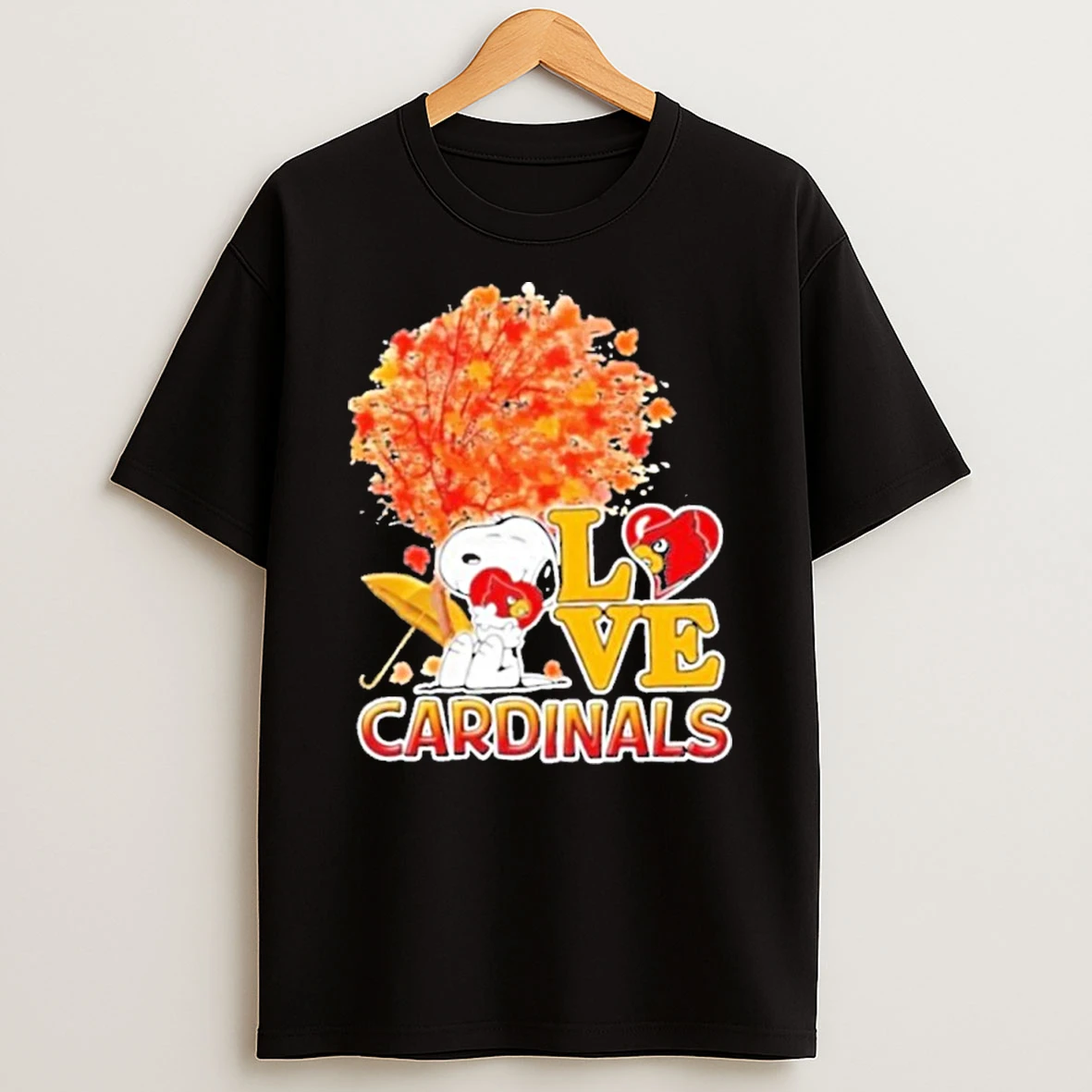 2025 Peanuts Snoopy Hug Heart I Love Louisville Cardinals Tshirt Hoodie