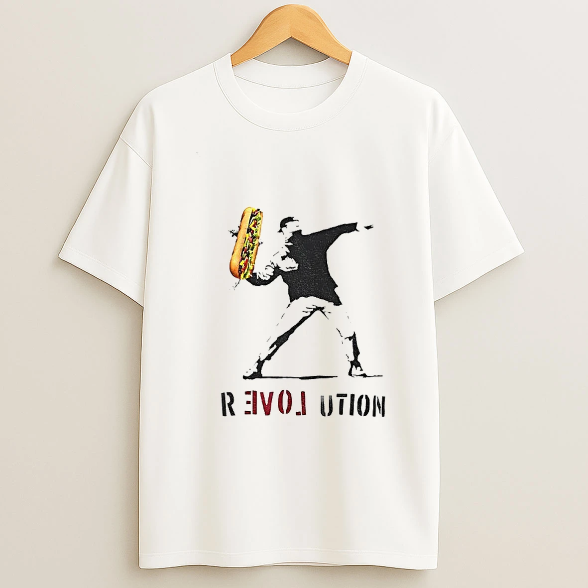 2025 Revolution Throwing Sandwich Revolution Sandwich Guy Tshirt Hoodie