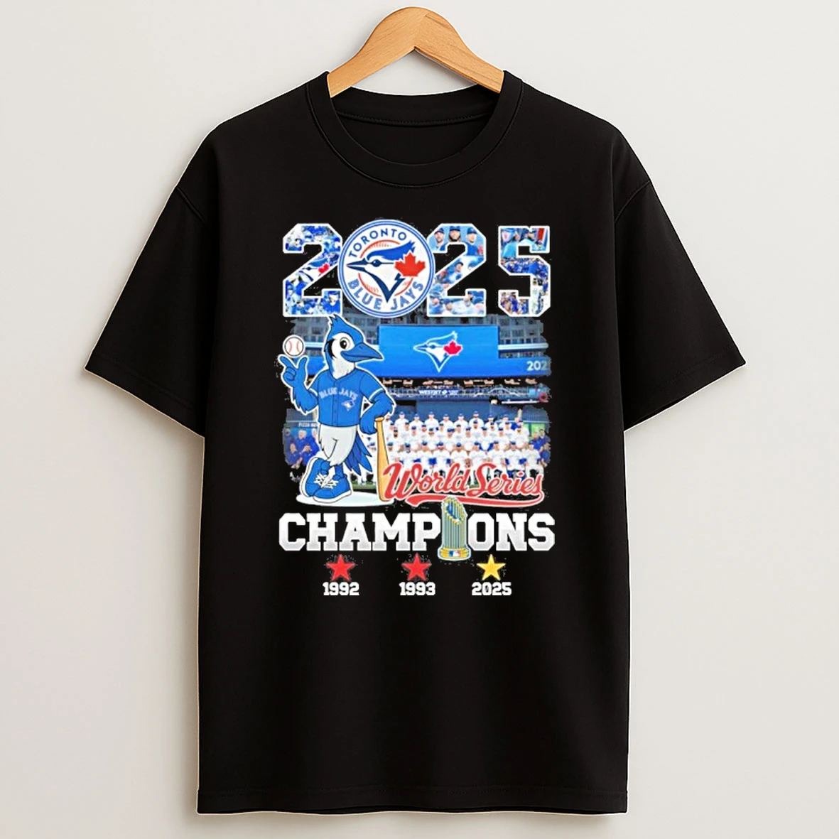 2025 Toronto Blue Jays World Series Champions 1992 2025 Tshirt Hoodie